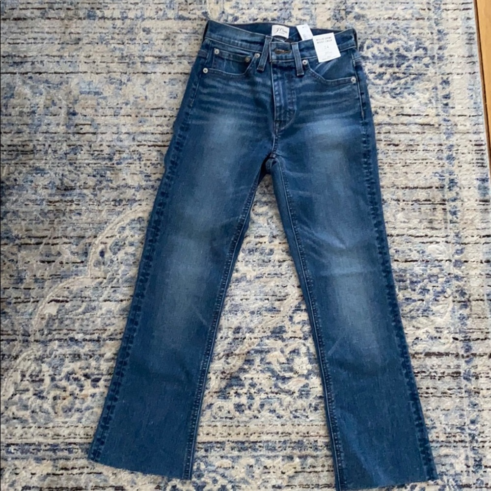 Jcrew Billie Demi Boot Crop Jean size 24